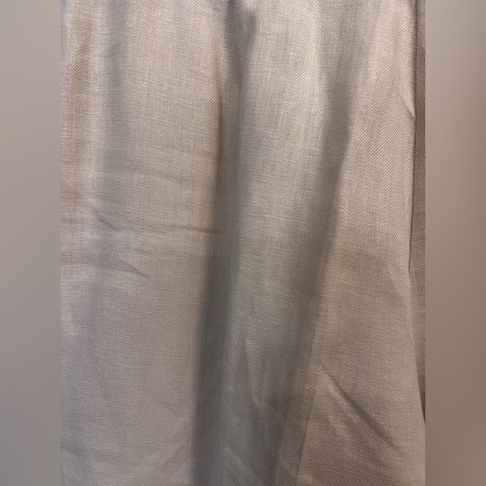 Lafayette Linen Wide-Leg Trousers - Women’s Size 12 - Cream/Beige - Picture 4 of 6